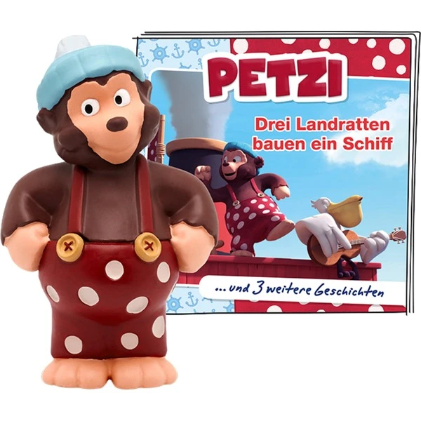 Tonies Petzi - Drei Landratten Bauen Ein Schiff, Spielfigur 3 Tonies Petzi - Drei Landratten Bauen Ein Schiff, Spielfigur
