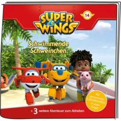 Tonies Super Wings - Schwimmende Schweinchen, Spielfigur -Tonies Geschäft für Kinderprodukte Tonies Super Wings Schwimmende Schweinchen Spielfigur@@1733649 2
